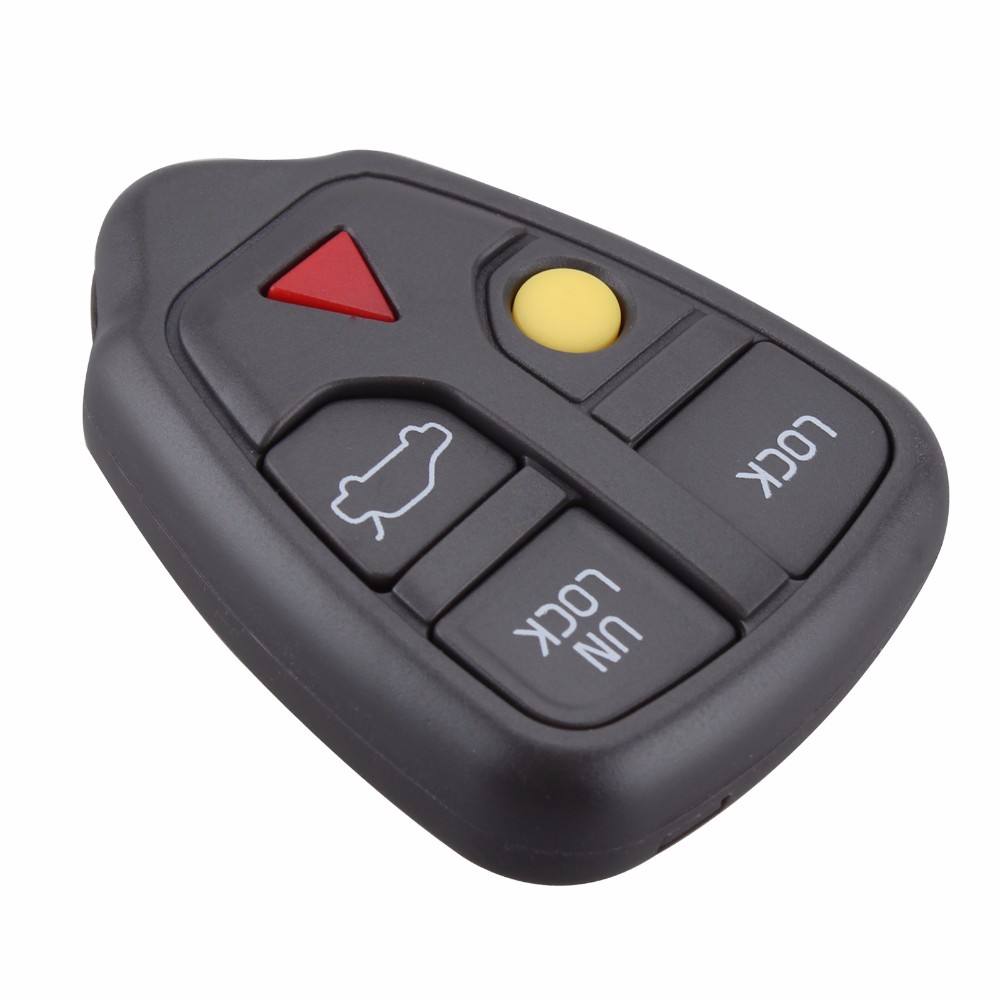 5 Buttons Remote Key Shell Fit for Car VOLVO S60 S70 S80 S90 V70 Case Fob Replacement-image-415998883
