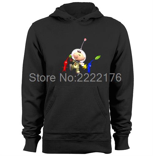

Captain Olimar and Pikmin Mens & Womens winter hoodies, Black