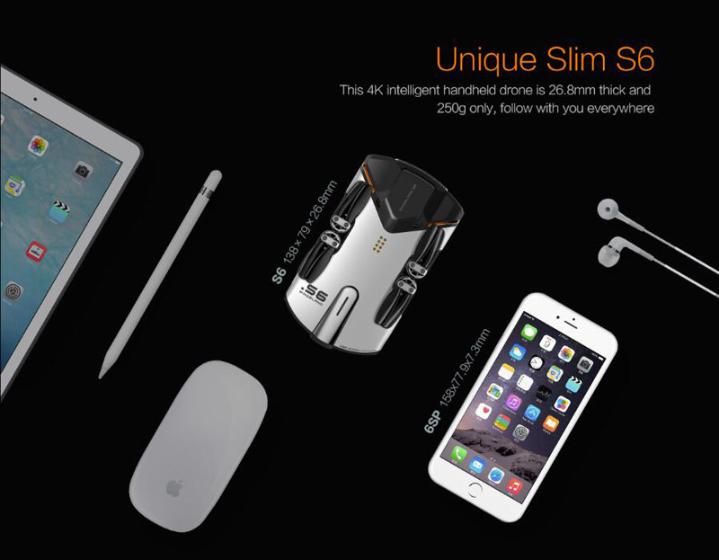 Wingsland S6 Pocket Selfie Drone Camera (32)