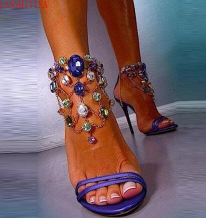 blue diamond heels
