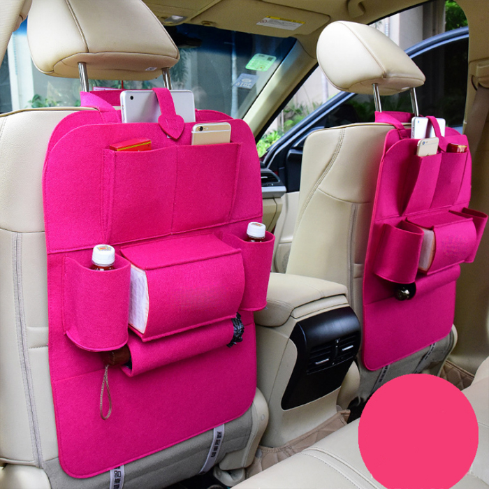 

Auto Car Seat Bag Organizer Multi Pocket Storage Bag Car Seat Cover Seat Back Box Organizer Holder For Phone Book Car Styling for all