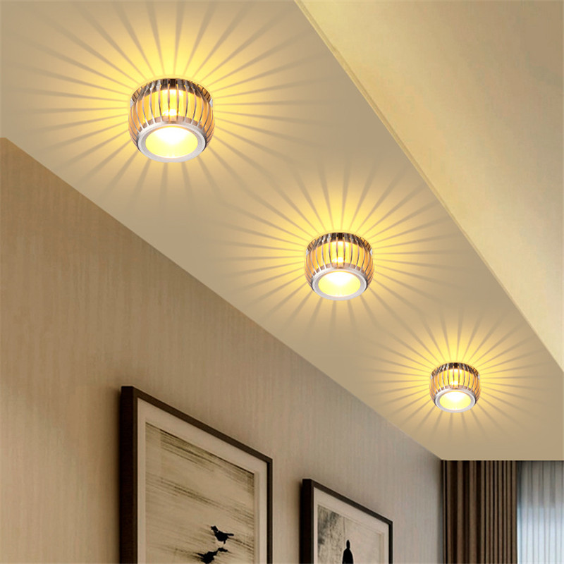 

LED Ceiling Light 3W Modern Surface Mounted Led Ceiling Lights AC85-265V Lighting for Living Room Lamp