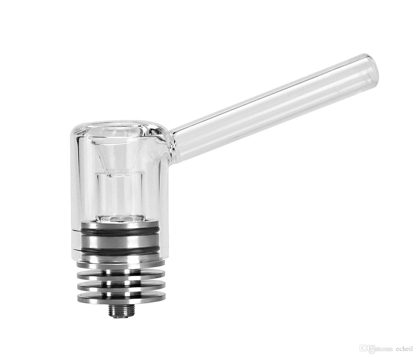

Newest quality quartz wax vapor atomizer Motar quartz cup heating element 510 thread glass mouthpiece vaporizer
