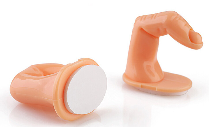 

NEW ARRIVAL 50 pcs The simulation fingers NAIL PRACTICE FALSE FINGER nail display free shipping hot