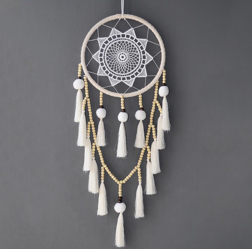 

Handmade Dream Catcher Wind Chimes Home Hanging Craft Gift Dreamcatcher Decoration Ornament Car Hanging Decoration GA471