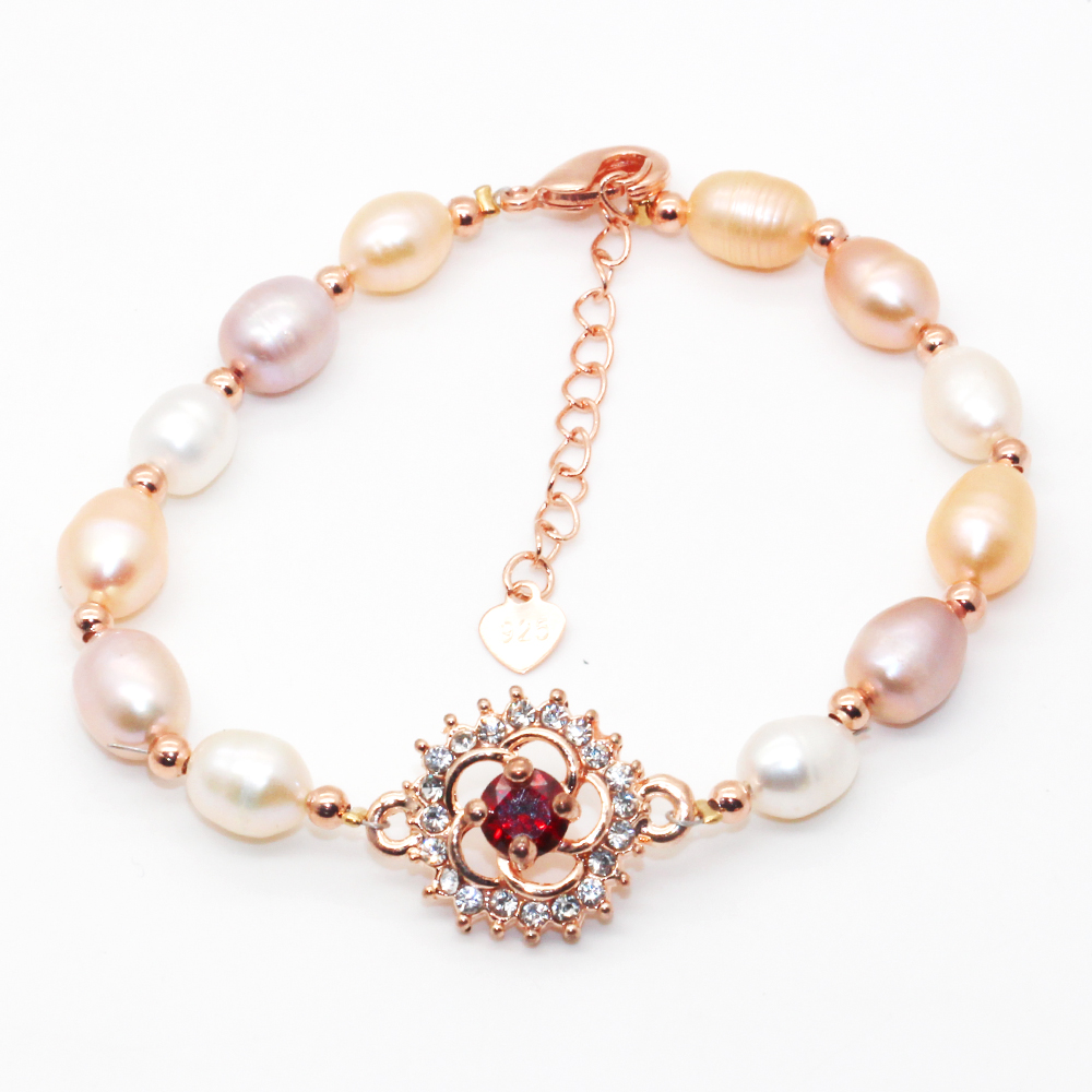 

Party Surprise Gift Charm Fashion Pearl Jewelry Natural Freshwater Pearl Bracelet