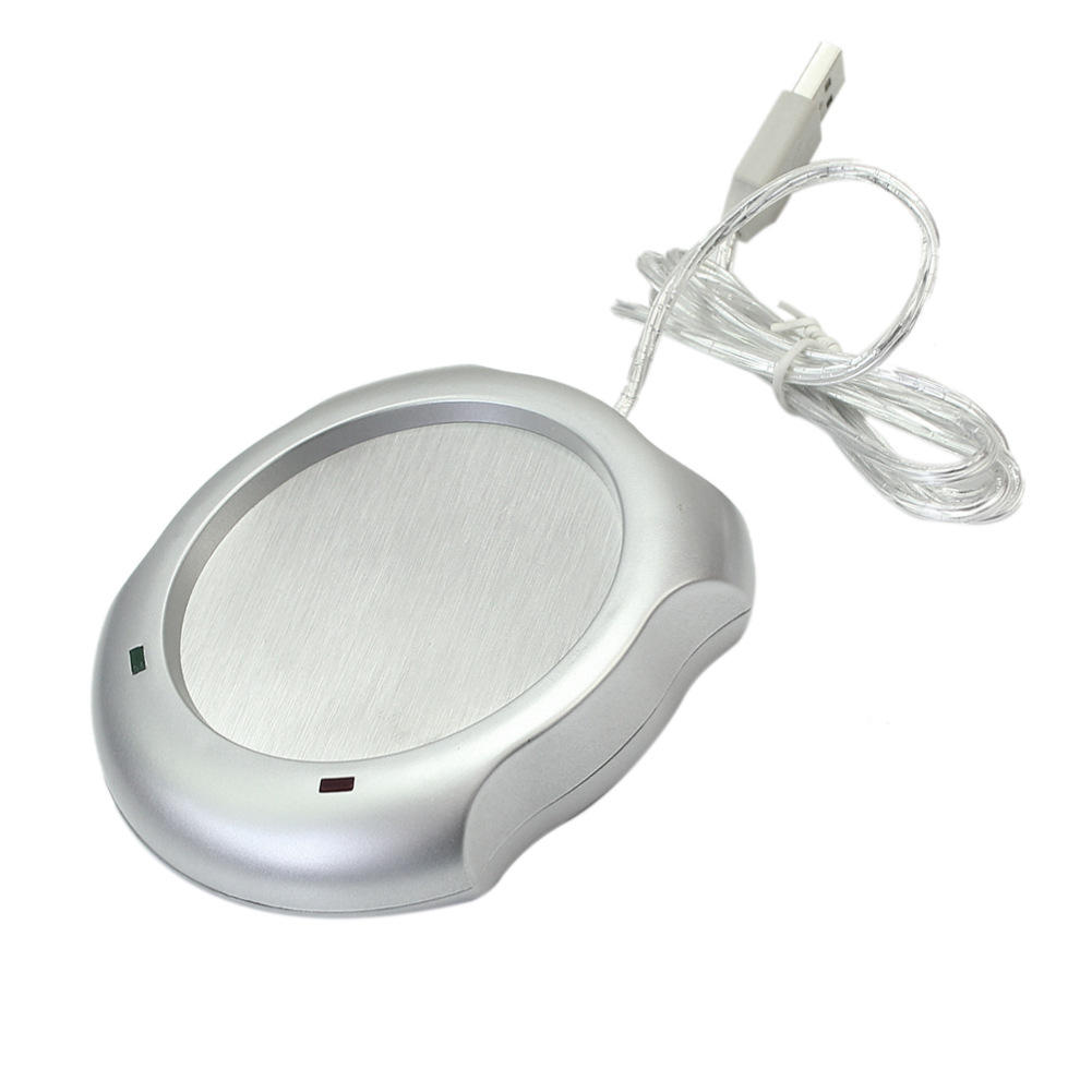 Chaud nouveau Portable électrique USB plateau tapis Pad alimenté tasse lait café boissons plus chaud isolation bureau chauffage dispositif