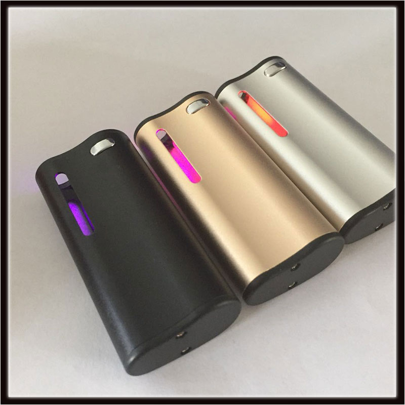 

H6 Starter Kit Preheat 0.5ml Ceramic Vape Cartridges 350mah Variable Adjustable Voltage Battery 3 colors free DHL, Gold