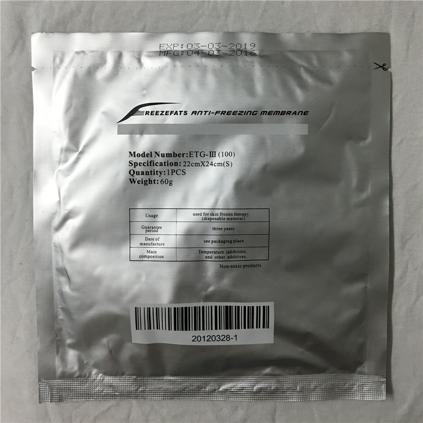 

Three sizes Antifreeze membrane for frezze fat machine/cool crolipoysis antifreeze membrane for skin protection