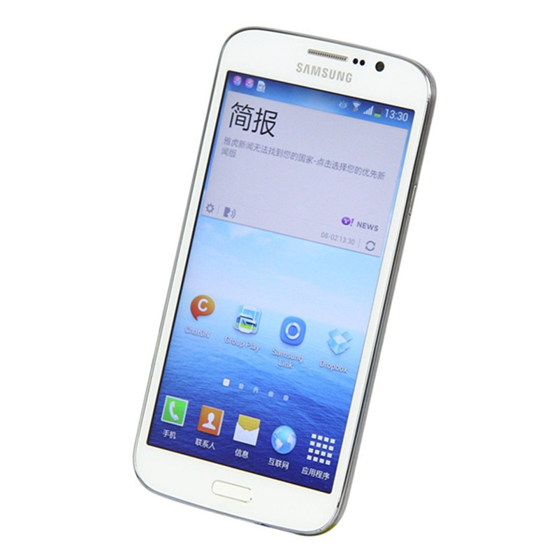 

100% Original Unlocked Samsung Galaxy Mega 5.8 I9152 i9152 Mobile Phone 1.5GB RAM 8GB ROM 5.8" 8.0MP Refurbished cellphone, Black