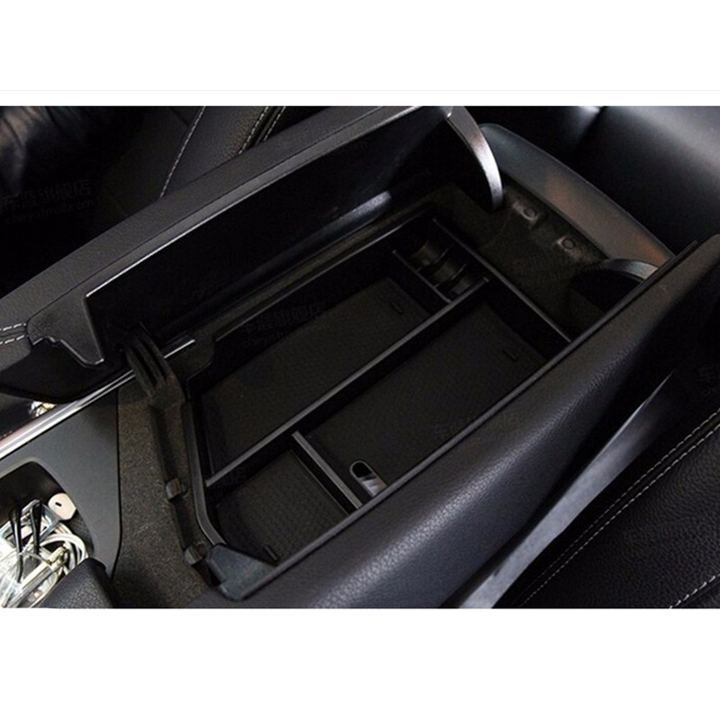 

Central Armrest Storage box decorative covers for Mercedes Benz GL X166 ML350 400 300 320 Car interior accessories