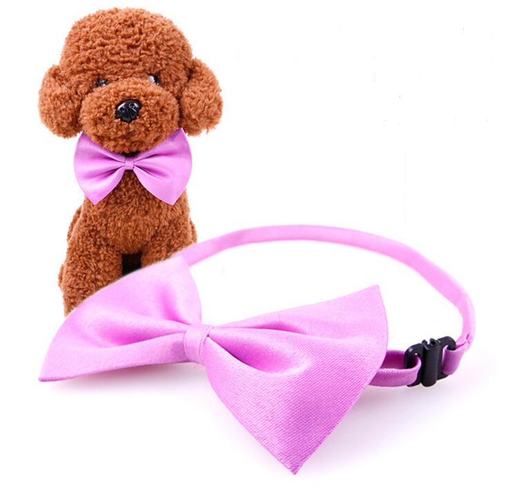 

Dog Pet Bowties Genteel Bowknot Handsome Dog Neck Tie Cat Ties Collars Pet Grooming Supplies 50 pcs