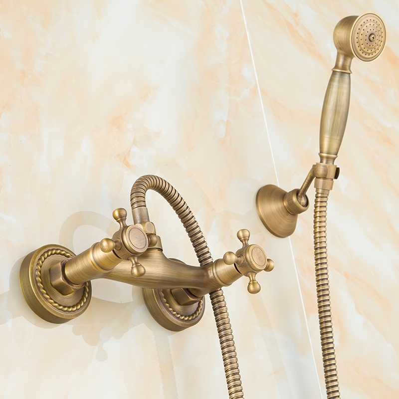 

Dofaso retro telephone hand shower and oill rubbed telephone shower heads