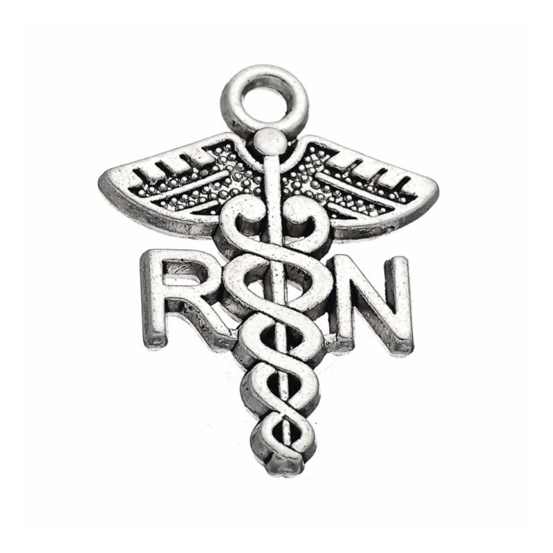 10pcs RN//BSN//LPN//NP infirmière charme Medical Jewelry Making cadeau pour infirmière