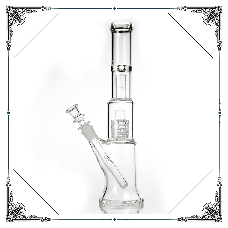 

13 inch mobius glass bong clear matrix perc glass smoking water pipe percolator hookah heady glass pipes ice catcher bongs big pipes