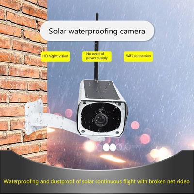 Sécurité 1080P caméra solaire puissance étanche caméra de sécurité extérieure avec Vision nocturne Surveillance CCTV caméra vidéo