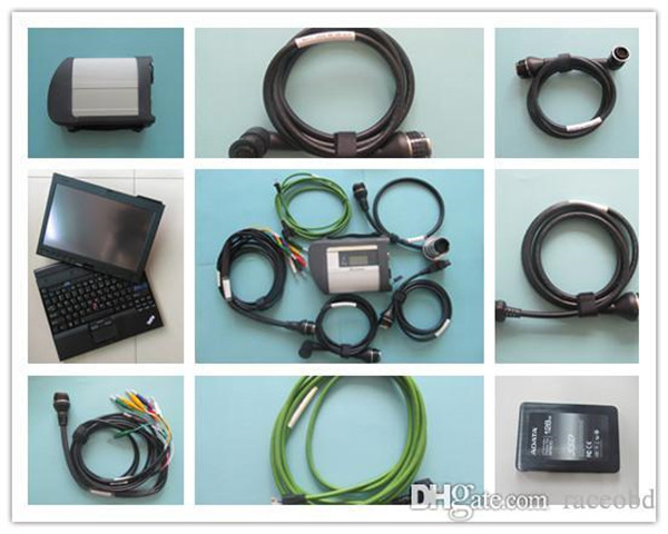 

mb diagnosis tool star c4 wifi with x201t laptop touch i7 4g +03/2022 in ssd hdd installed ready to work more faster