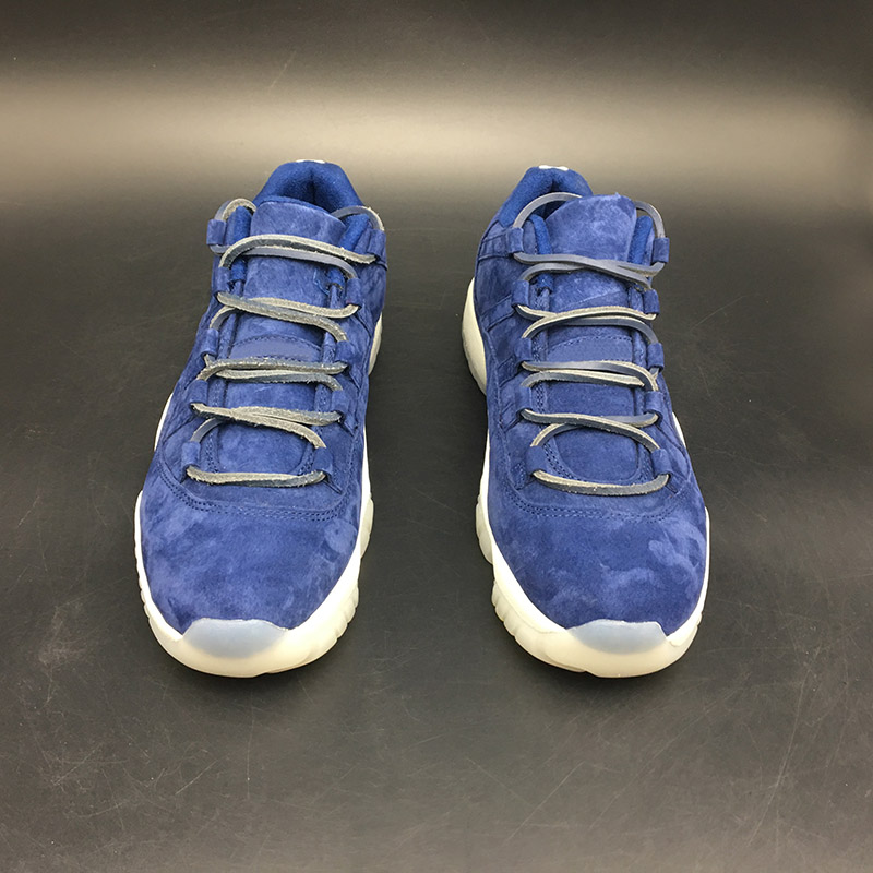 

Men basketball shoes Limited 11 Low RE2PECT blue suede AV2187-441 Hot Sale Mens Sports Shoes Sail-Binary Blue Sneakers