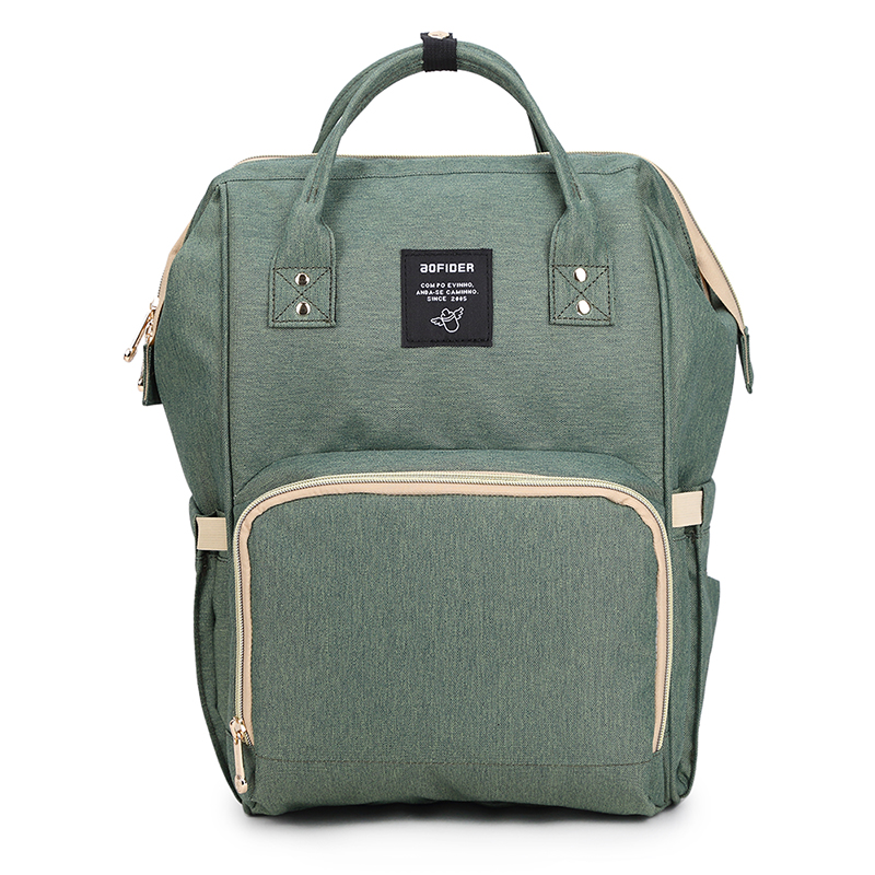 

AOFIDER Fashion Baby Nappy Bag Large Capacity Diaper Bag Travel Backpack Mummy Nursing Bags Multifunction Maternity for Mom