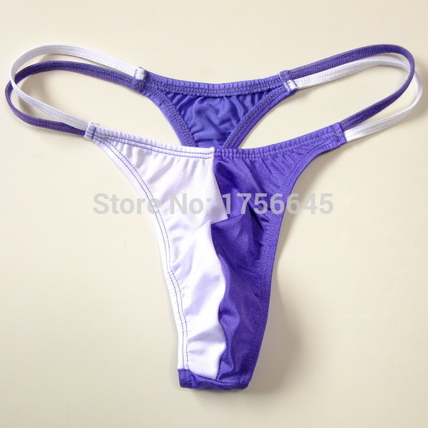 Men/'s Mesh Tanga Thongs U Convex Underwear Bikini T Briefs Bulge Pouch T-back