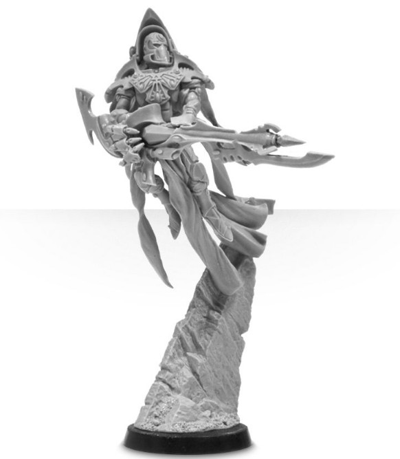 

Resin Model Eldar Irillyth Phoenix Lord of the Shadow Spectres FREE Shipping