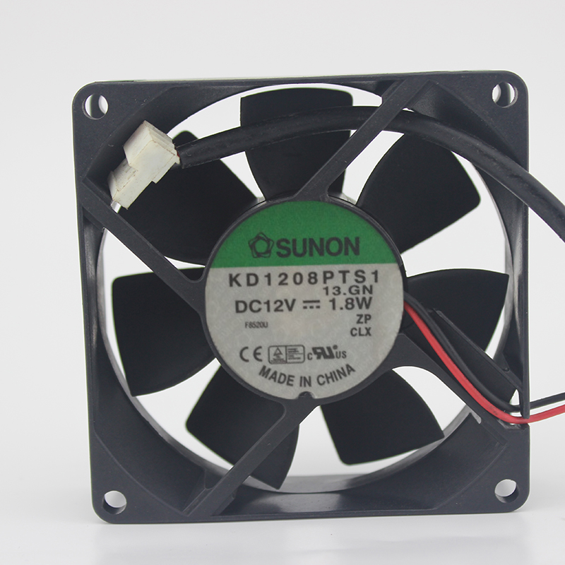 

Original SUNON 8025 12V 1.8W KD1208PTS1 80 * 80 * 25MM power supply fan chassis fan
