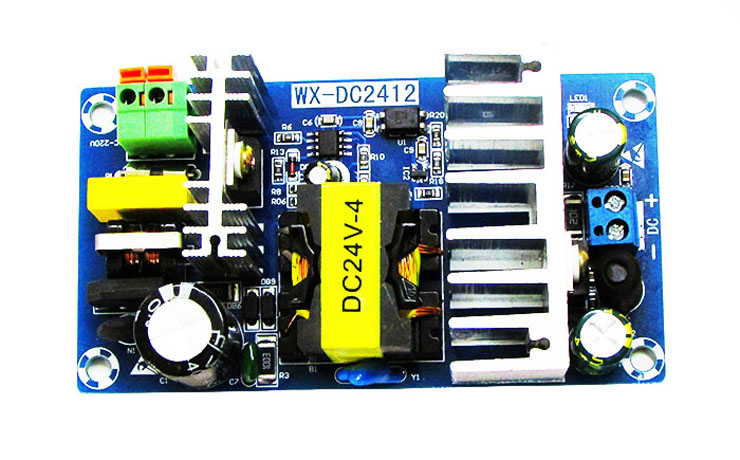 AC 100-240V a DC 24V 4A-6A Modulo di alimentazione switching ad alta potenza stabile Modulo di alimentazione industriale AC-DC Transformer AC 100-240V a DC 24V 4A-6A Modulo di alimentazione switching ad alta potenza stabile Modulo di alimentazione industriale AC-DC Transformer