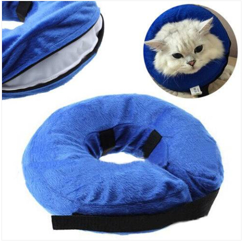 

Free shipping Wholesales Inflatable Pet Collar Dog Cat Wound Healing Protection Anti Bite Safety Collar