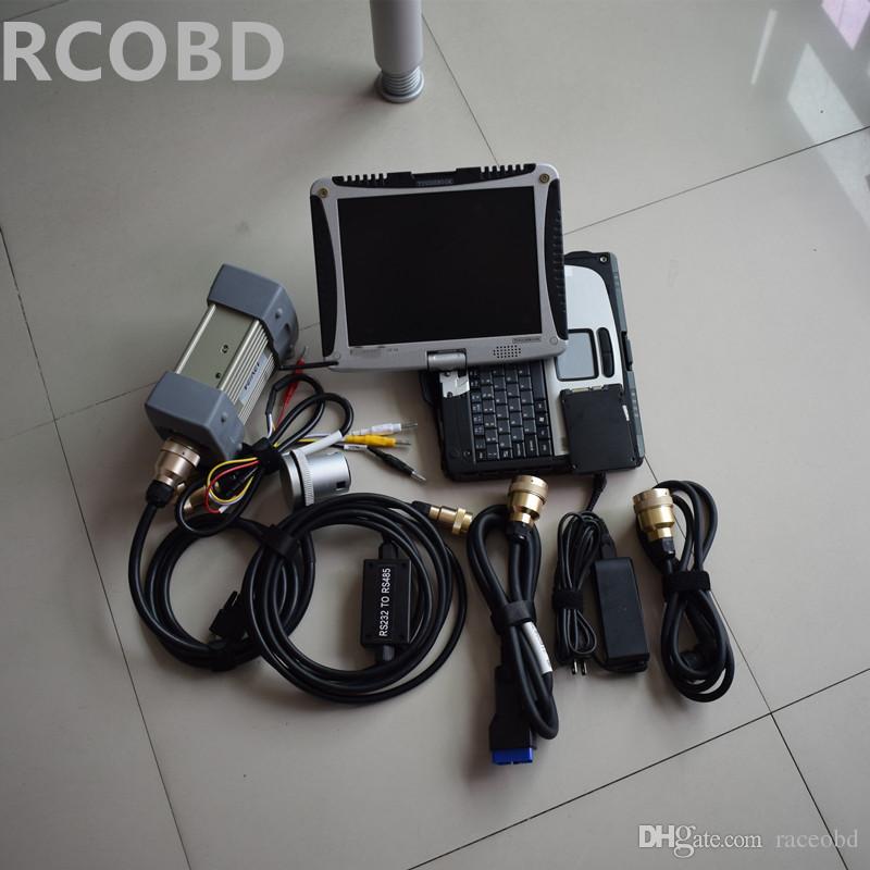 

mb star c3 multiplexer pro with cables diagnosis tool hdd 120gb laptop cf19 touch screen toughbook ready to use