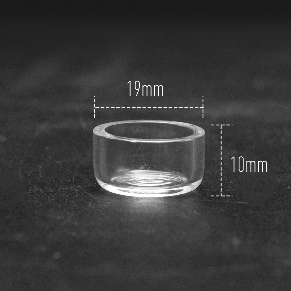 

Thermal Quartz Inserts Bowl For Quartz Banger Replacement Quartz Oil Dish 10mm 14mm 18mm Male Female Dab Rig