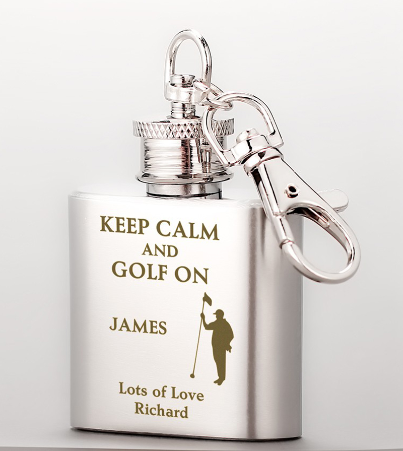

personalised keep calm 1oz hip flask-keyring mini keychains DROP SHIPPING