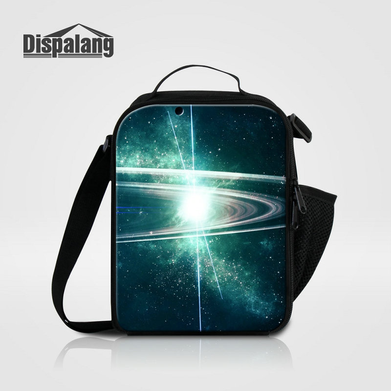 

Unique Galaxy printing Lunch Cooler Bags For Children Thermal Insulated Lunch Box Storage Women's Portable Food Picnic Bags Adults Lancheira, As the picture show