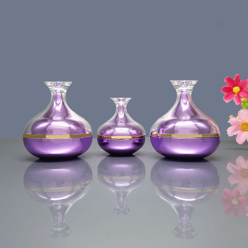 

5/10/30g Acrylic Cosmetic cream Jars Pot Eyeshadow Makeup Face Cream Container Bottle Fashion Design Capacity F20173587