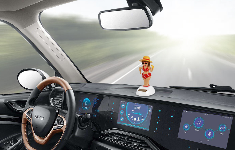 car dancing doll