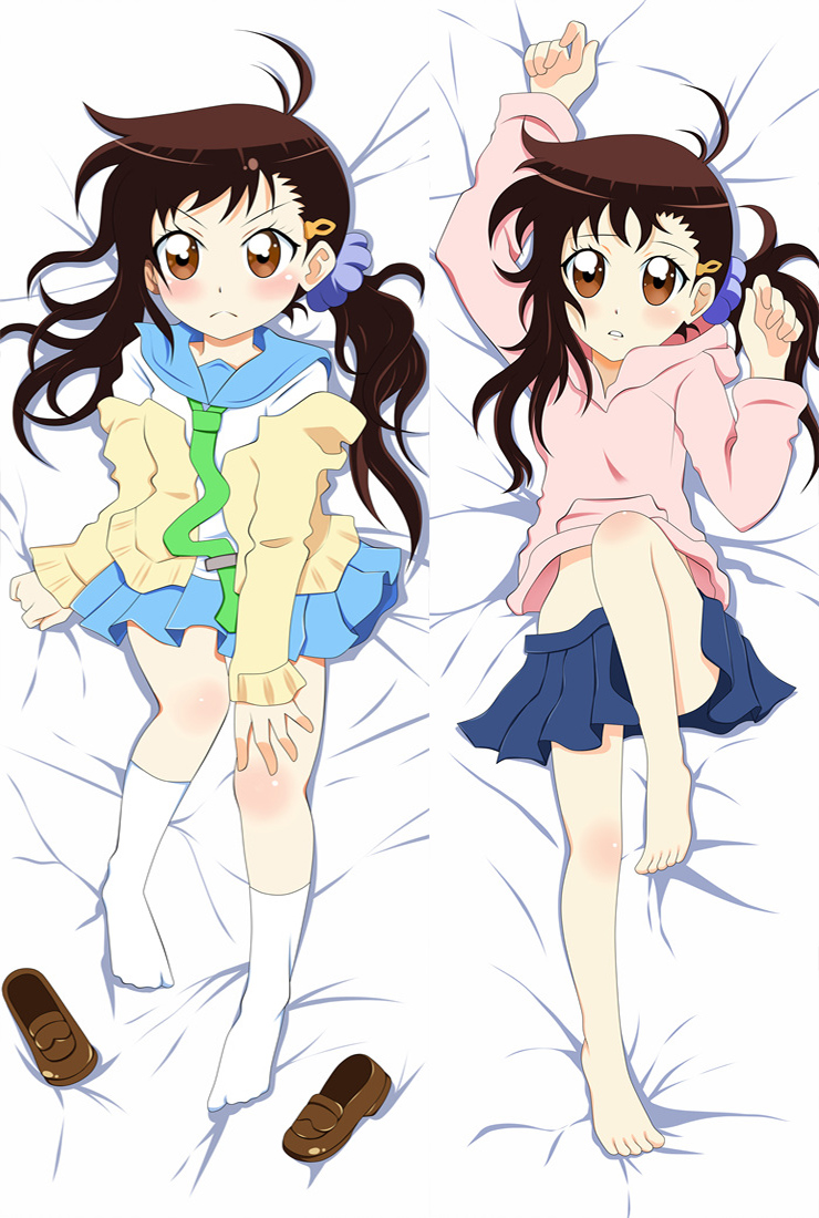 BL Anime Nisekoi Chitoge Kirisaki Dakimakura Soft Hugging Body Pillow Case Cover