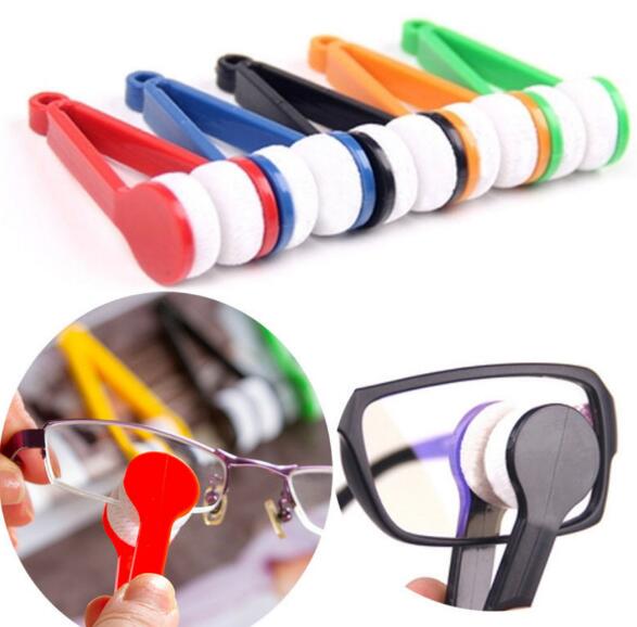 

500Pcs/lot Hot selling New Mini Microfibre Glasses Cleaner Microfibre Spectacles Sunglasses Eyeglass Cleaner Clean Wipe Tools