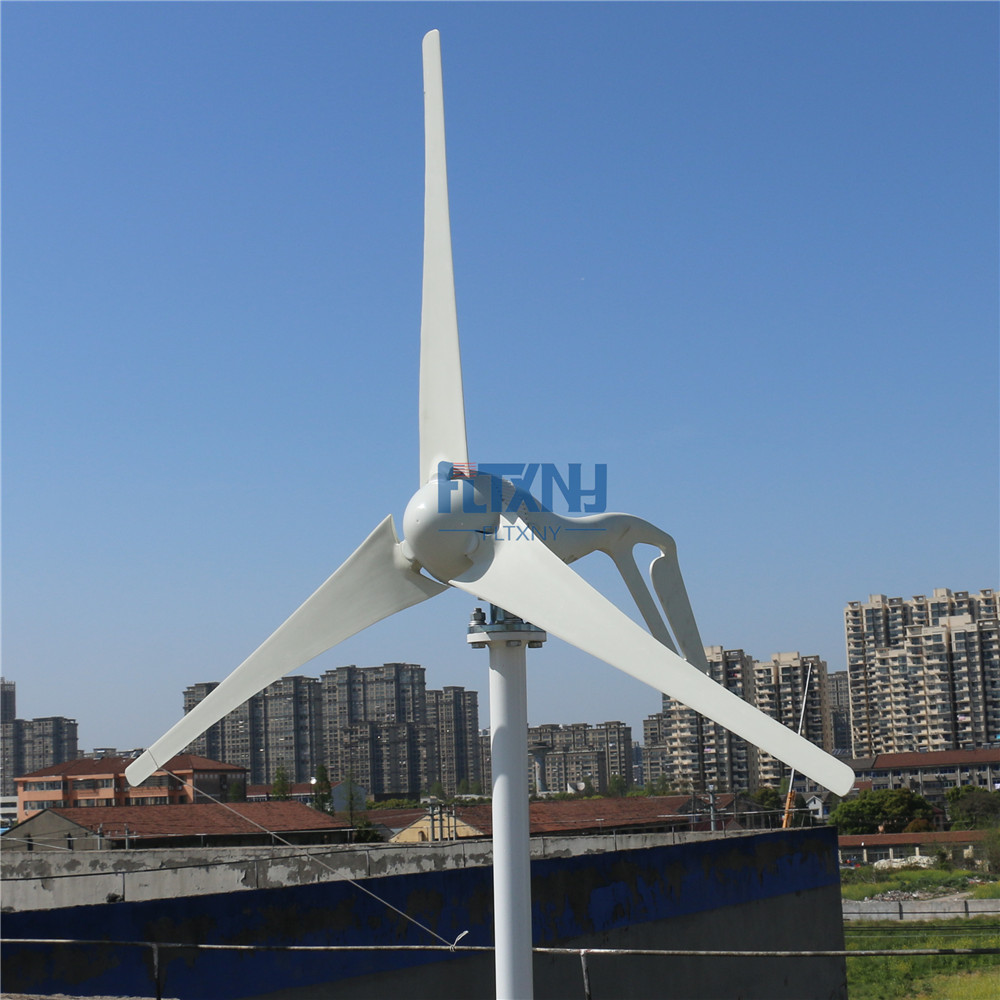 

Free shippingh! 100w wind turbine 12v/24v for home use streetlight and yacht electricity supply urgent power station