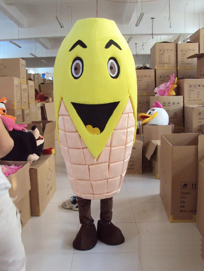 

Corn people Mascot Costume Fancy Dress Outfit Fruit Show mascot, As picture