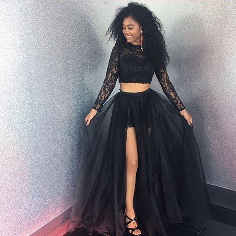 

removable 3 sets black short cocktail prom dresses sheath high neck beaded sexy party club dress hollow mini short homecoming dress, Huter green