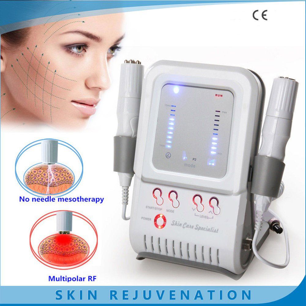 2 In 1 Galvanic RF Facial Machine For Skin Rejuvenation Anti-wrinkle Face Lifting Beauty Equipment Home Use Equipment Massager Firming