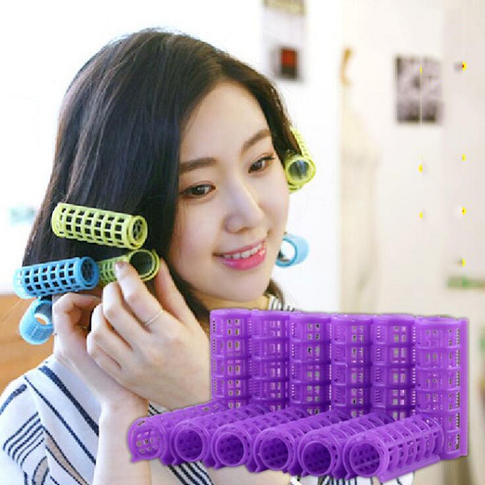 

20mm hair curler Roll roller Twist Hair Care Styling stick Roller DIY tools harmless safe plastic for lady girls small