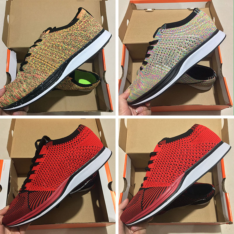 

N11-11 2018 New design Mariah RaCErs 2.0 flykwire Men and Women mesh Breathable knit Lightweight fly line EURO Size 36-45 Casual Shoes, Color9