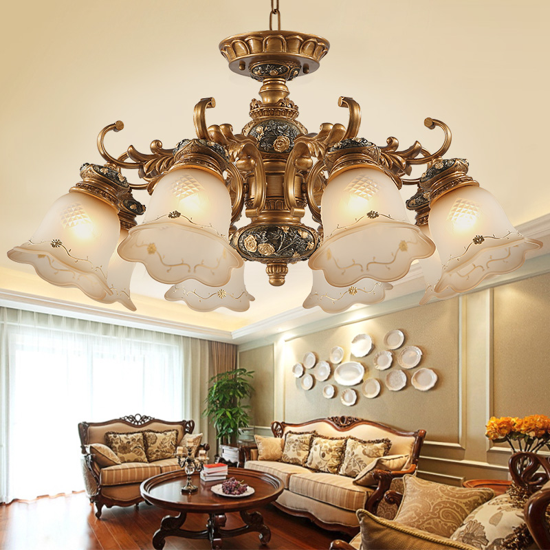 Modern Led To Living Room Pendant Lighting Fixtures Restaurant Vintage Chandeliers Bedroom Hanging Lamp Creative Resin Ceiling Chandelier-image-414014995