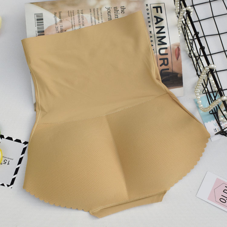

#312 Wholesale women's sexy underwear lingerie high rise padded butt lifters briefs seamless underpants panties free shipping, Black