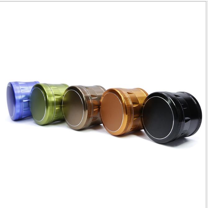 

The New Four 47MM Diameter 63MM Height Layer Aluminum Alloy Chamfer Tobacco Grinder