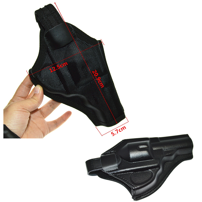 

FIRECLUB Tactical Army Force Leather Revolver Pistol Holster (Short), Multi-color