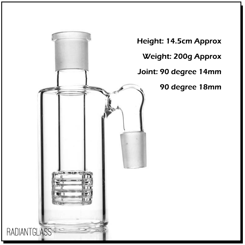 

Cage percolator ash catcher 14mm 18mm hookahs accessories clear glass for water pipe bongs oil rig