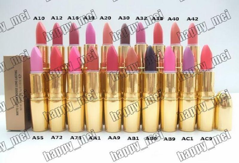 

Free Shipping ePacket New Makeup Lips M113 Metal Tube Matte Lipstick!3g