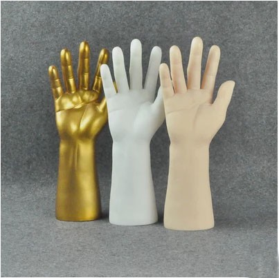 

Free Shipping Plastic Hand Mannequin Male Hand Model Fashionable For Display Gloves Hot Sale