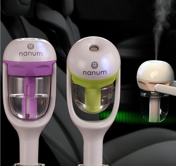 

Nanum Car Plug Air Humidifier Purifier,Vehicular essential oil ultrasonic humidifier Aroma mist car fragrance Diffuser